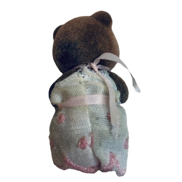 1980s Sylvania Calico Critters Timbertop Bear Baby Girl - Picture 6 of 6